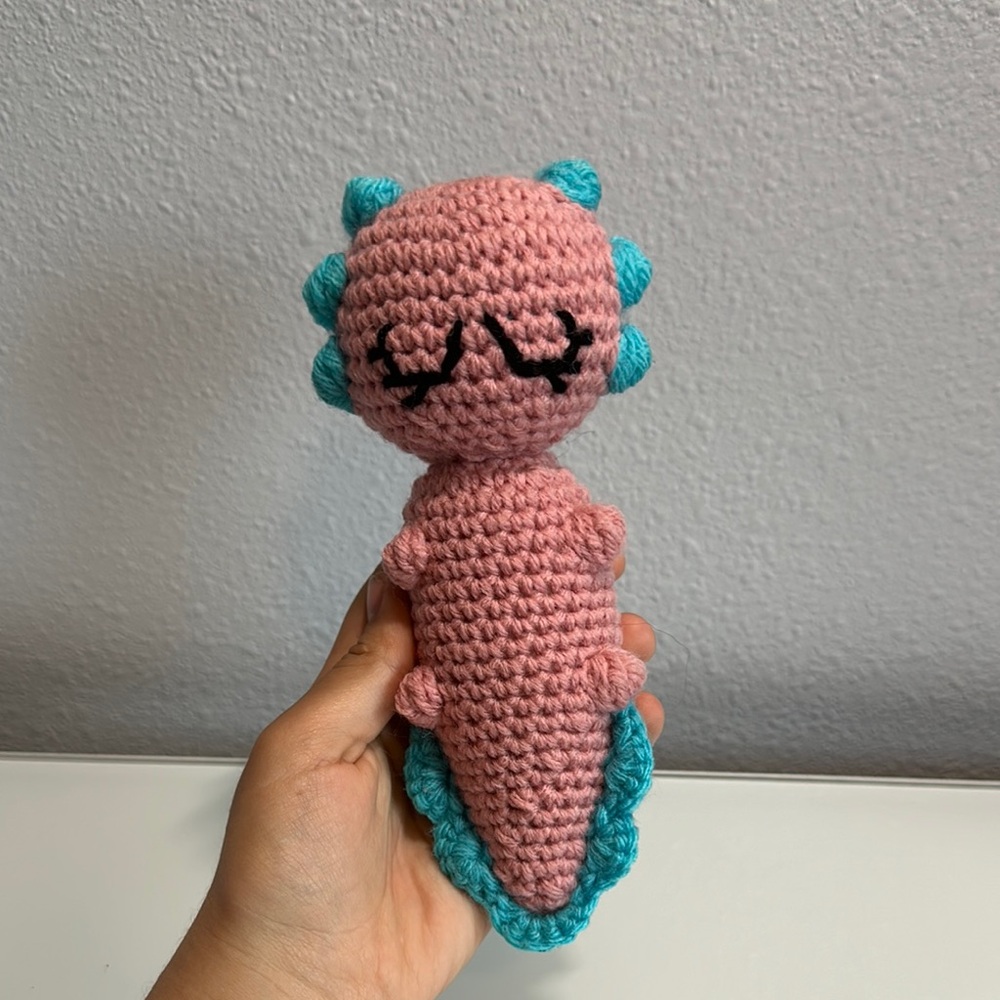 Crochet Baby Axolotl